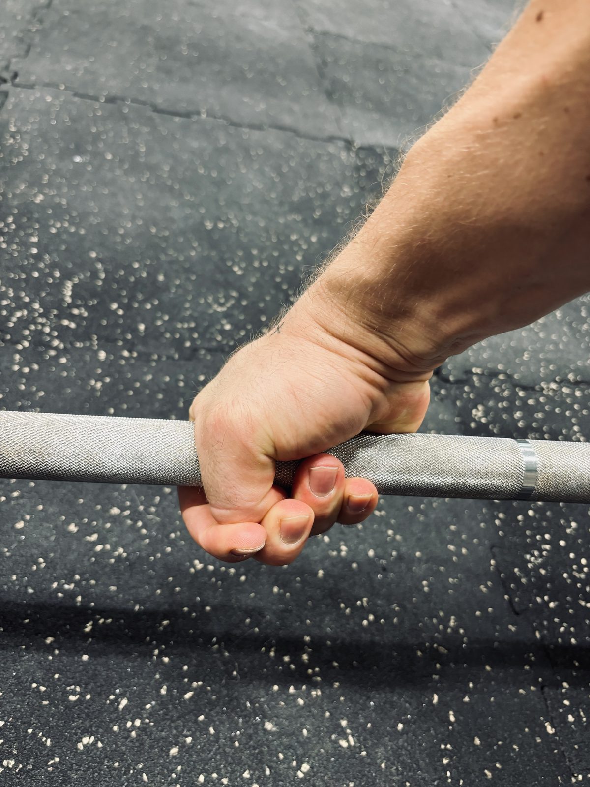 Hook grip úchop na ose